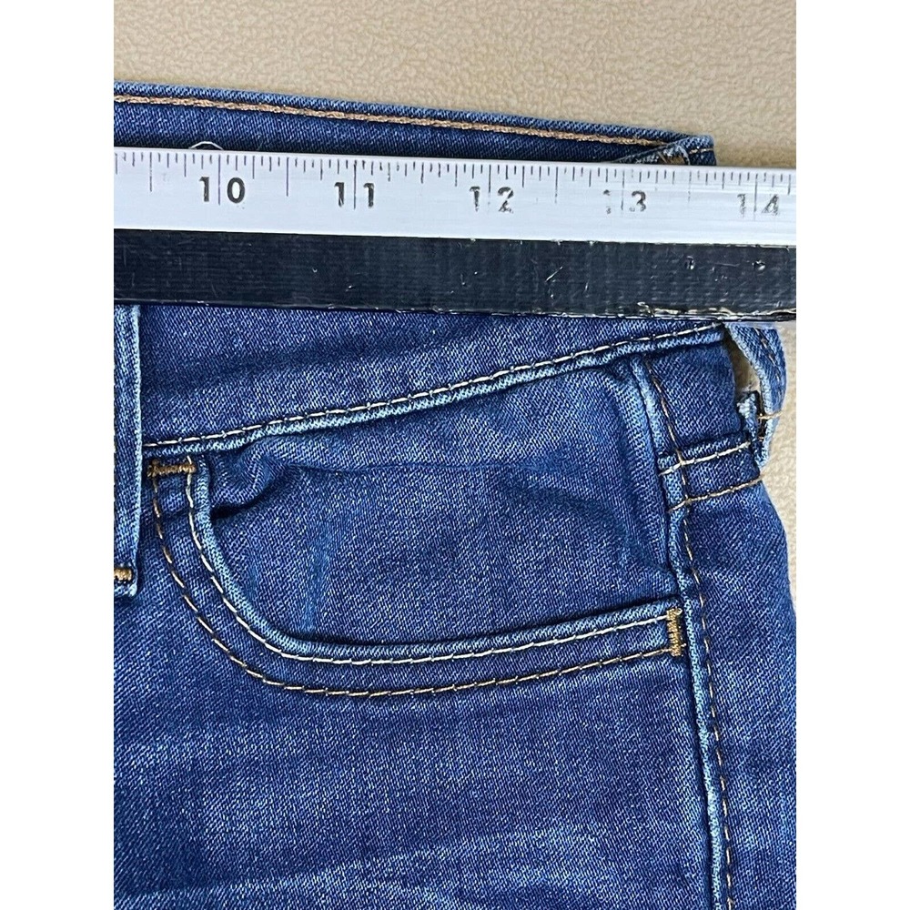 True Religion Victoria‎ Womens 26 Skinny Jeans Stretch Embroidered Regular Fit - Picture 3 of 11